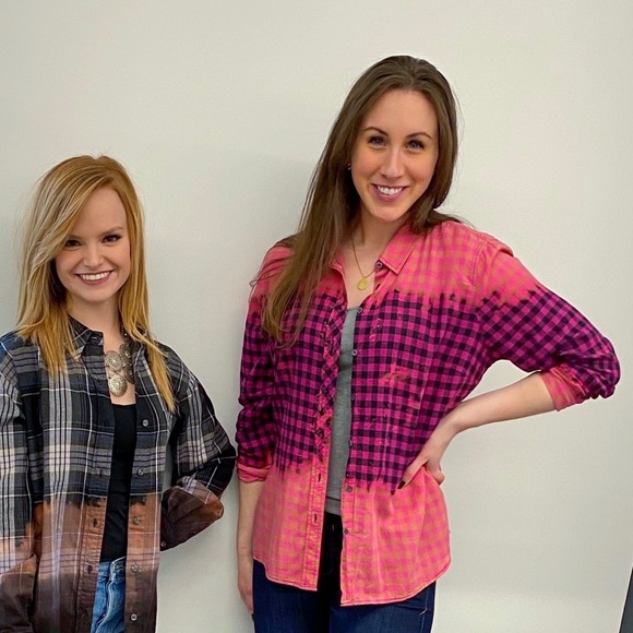 *CUSTOM DYED BUTTON DOWN SHIRT - Picture 7 of 7